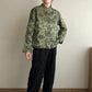 90s Silk Embroidery Shirt Jacket