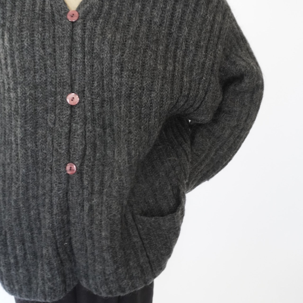 90s Mohair Knit Cardigan