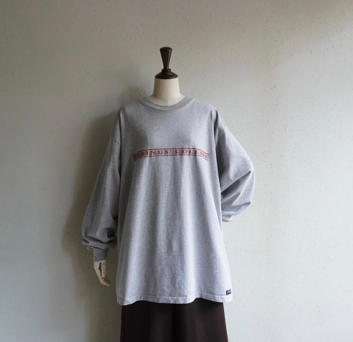 90s Printed Long T-shirt Made in USA