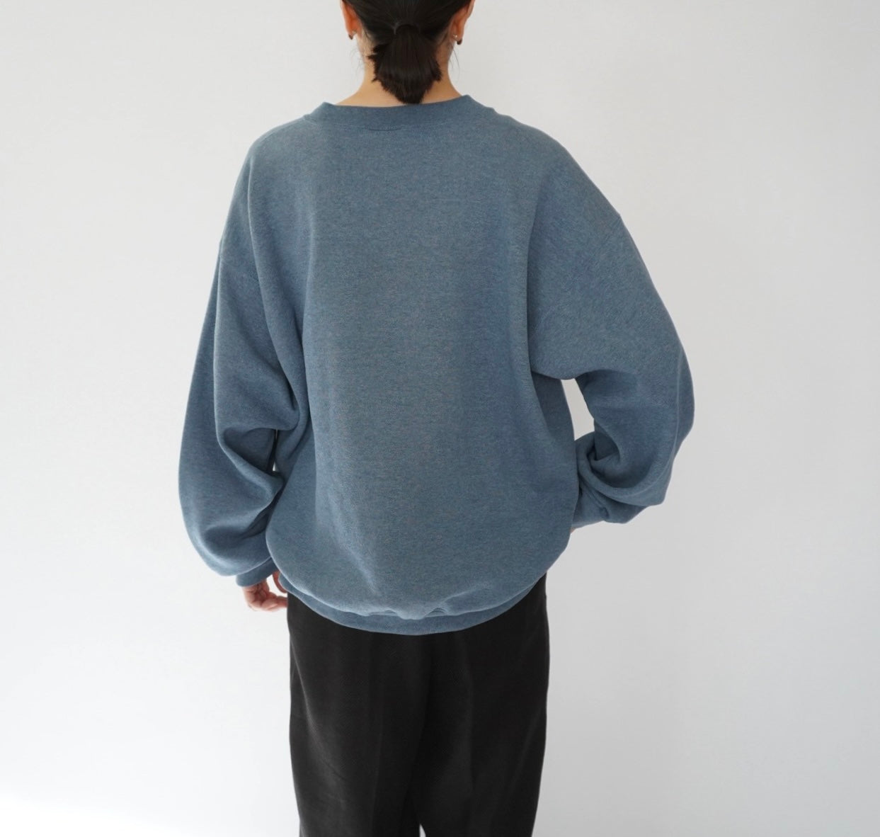 90s Blue Sweater Made in USA