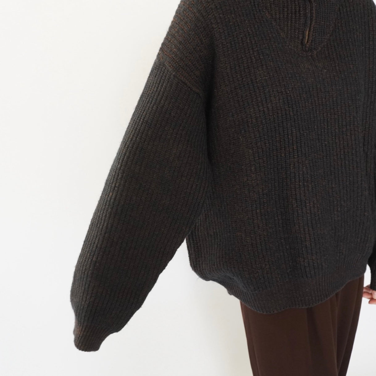 90s Half Zip Knit Made in Italy