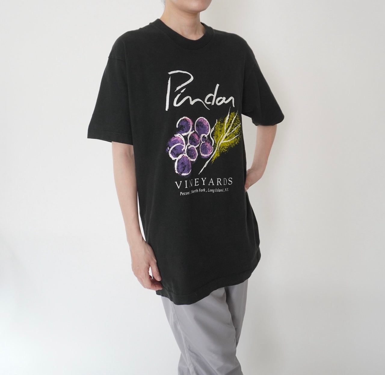 90s "Pindar Vineyards" Printed T-shirt Made in USA