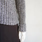 90s Cotton Knit Zip Top