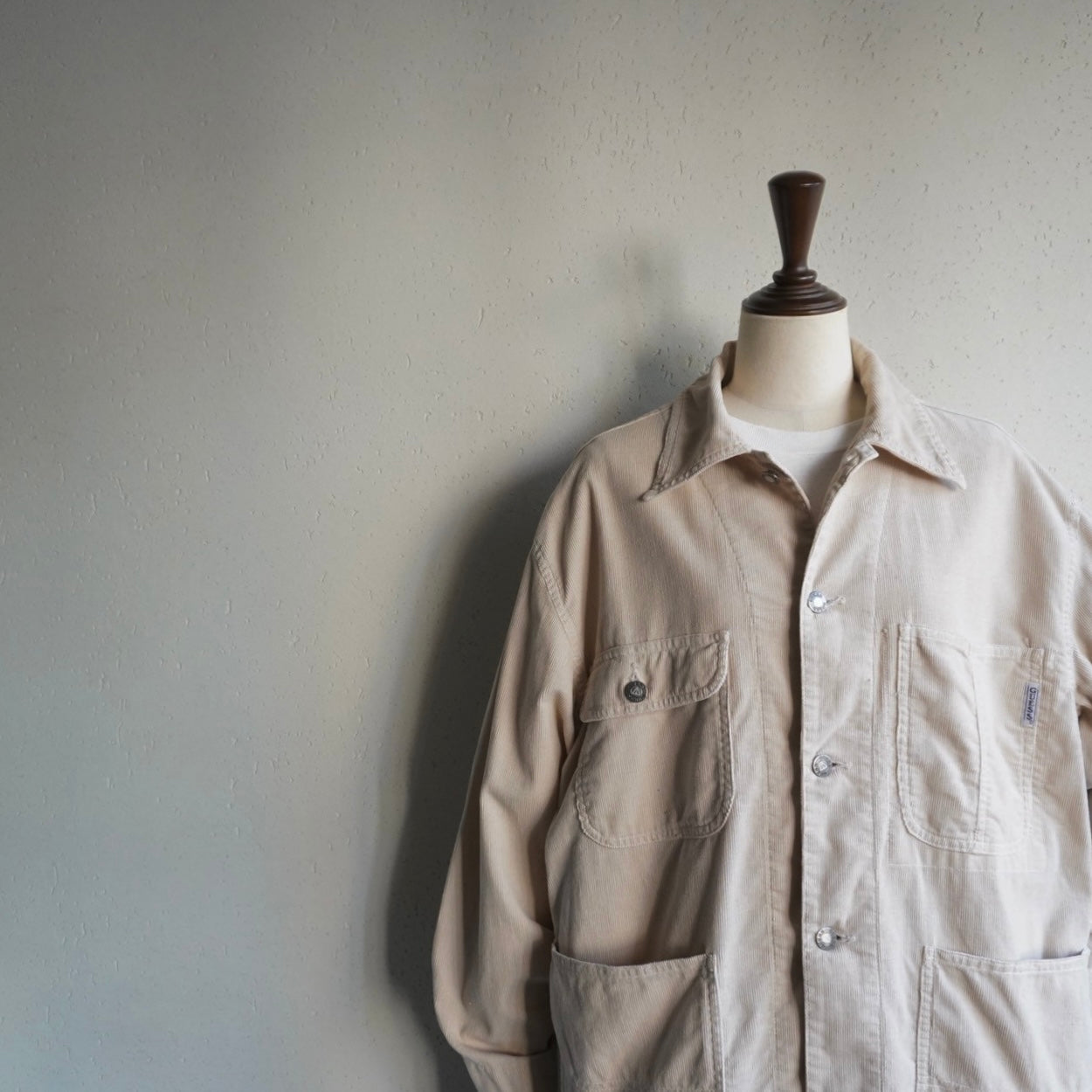 90s "GUESS " Corduroy Shirt,Jacket Made in USA