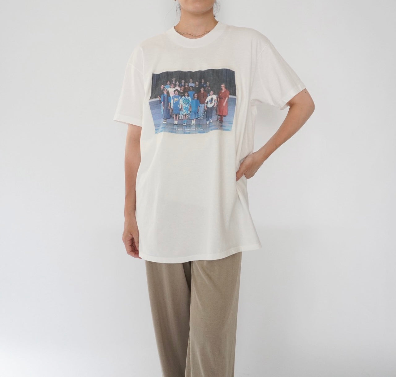 91s Photo Printed T-shirt Made in USA
