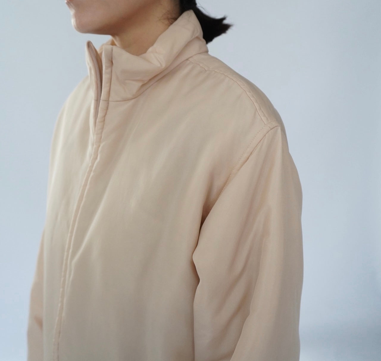 90s Silk Puffer Jacket