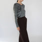 90s Velour Top Made in Italy