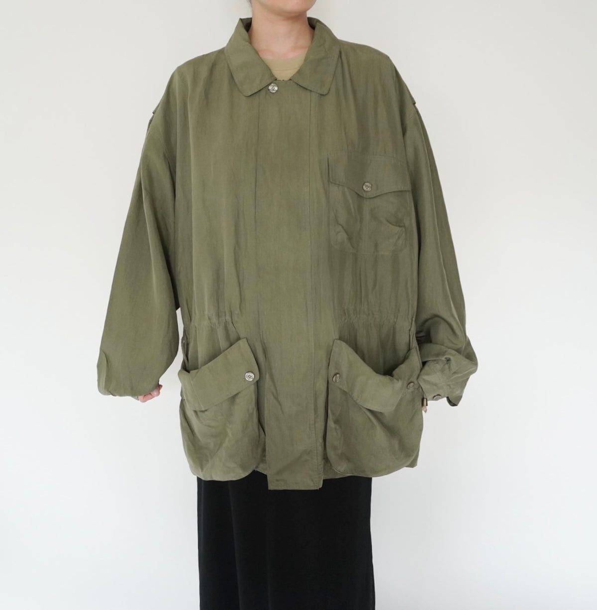 90s Silk Light Jacket