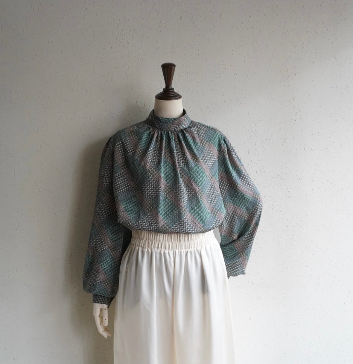 80s Pattern Blouse