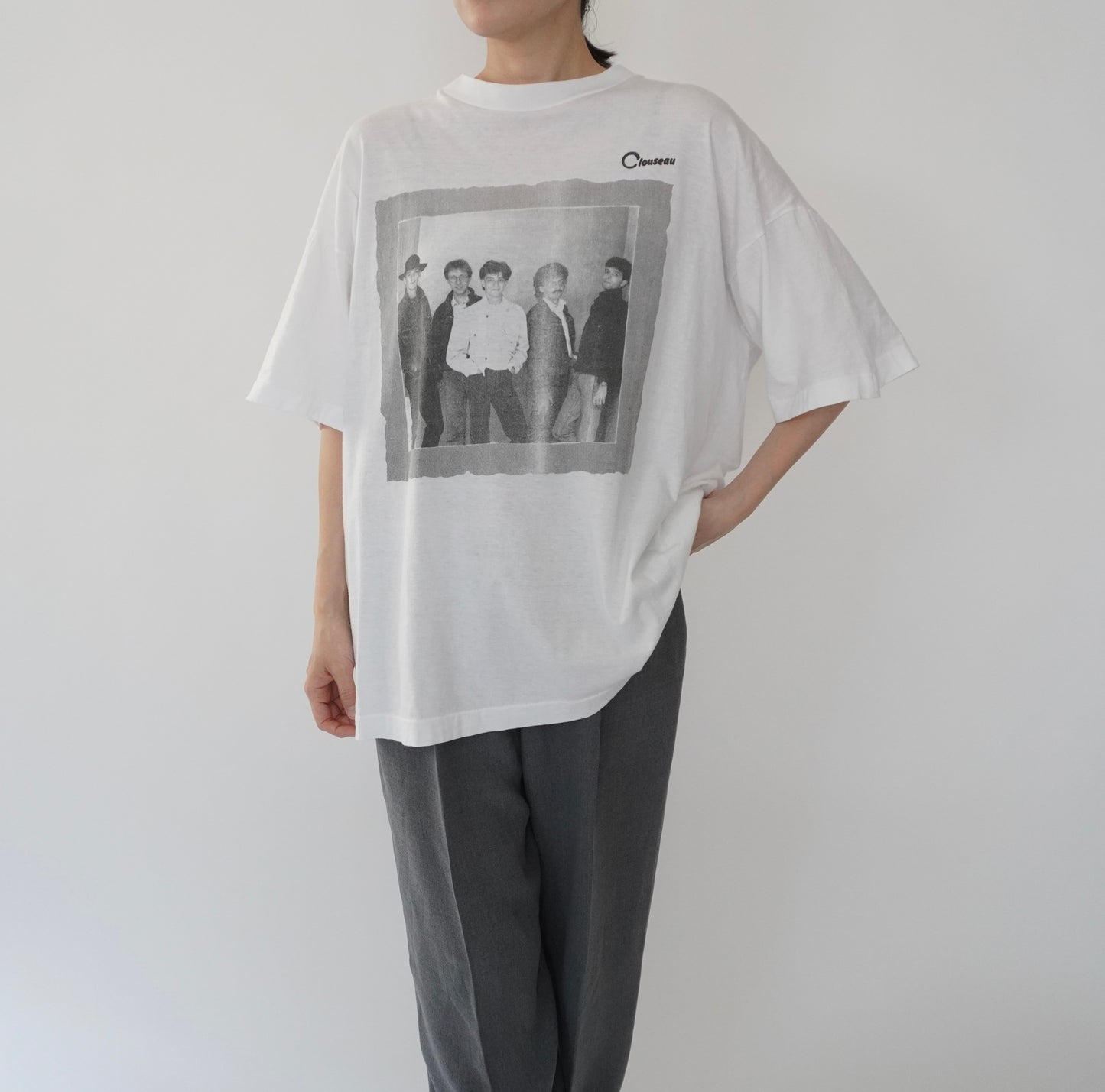 90s EURO Photo Printed T-shirt