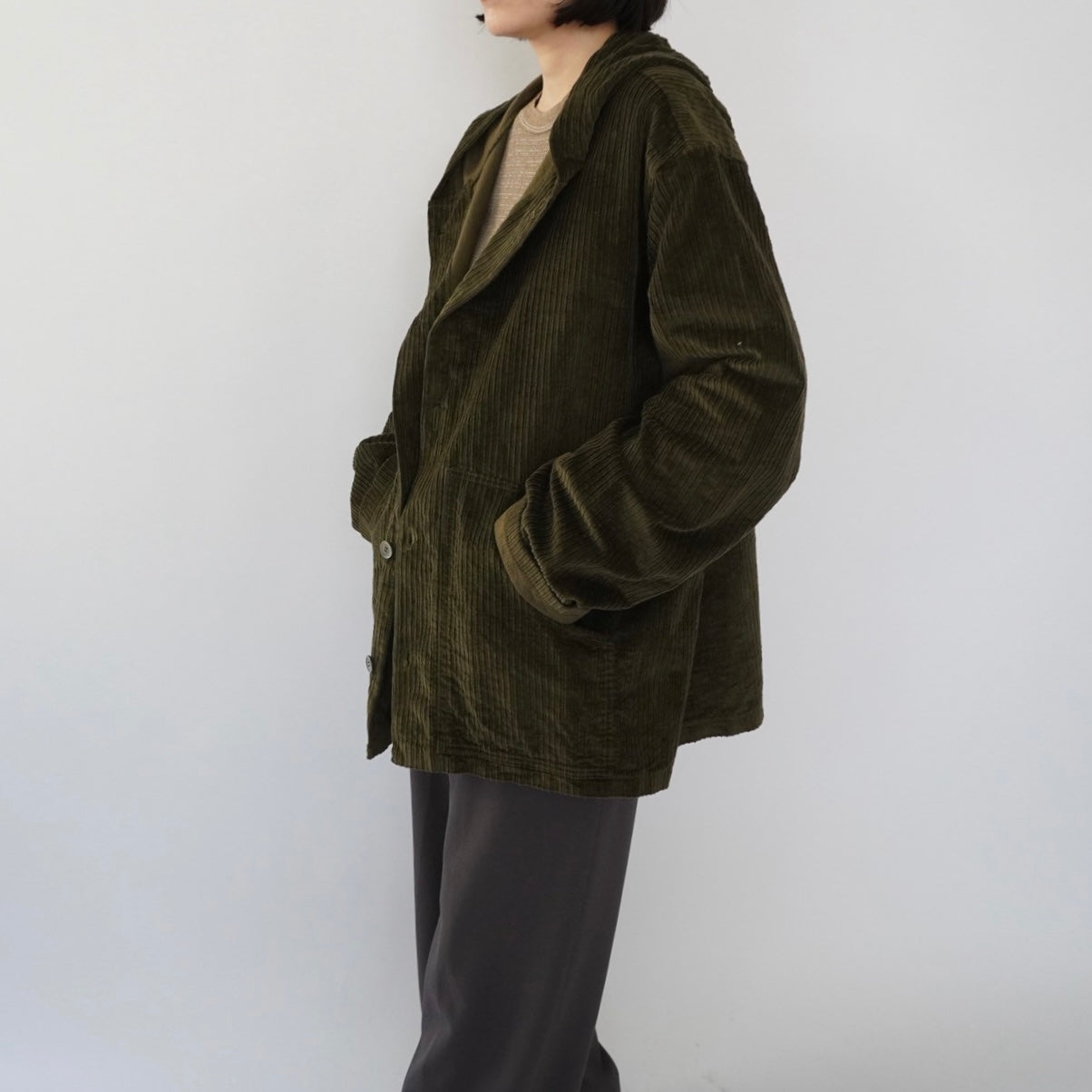 90s Corduroy Light Jacket Made in USA