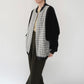90s Striped Velour Top Made in USA