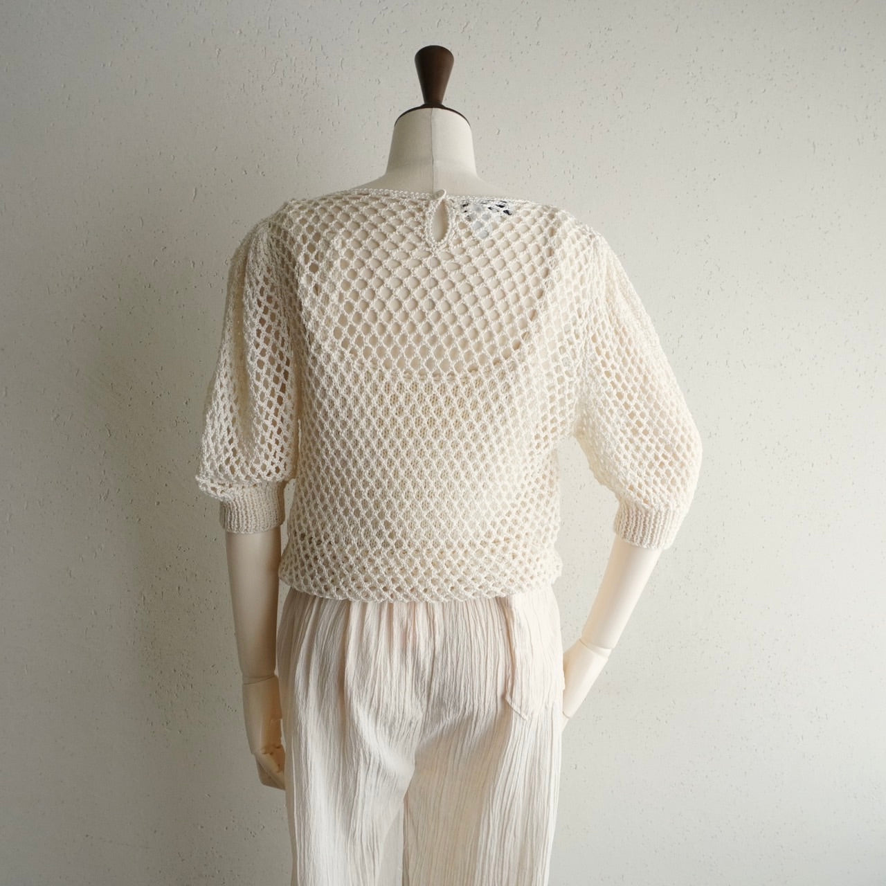 80s Hand Knit Top