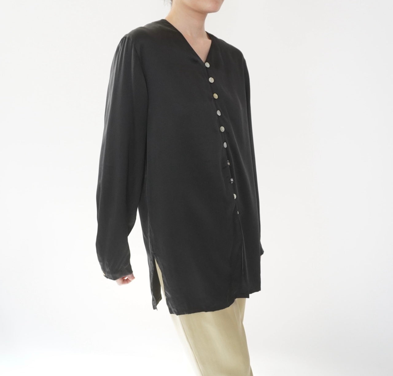 90s Silk Blouse