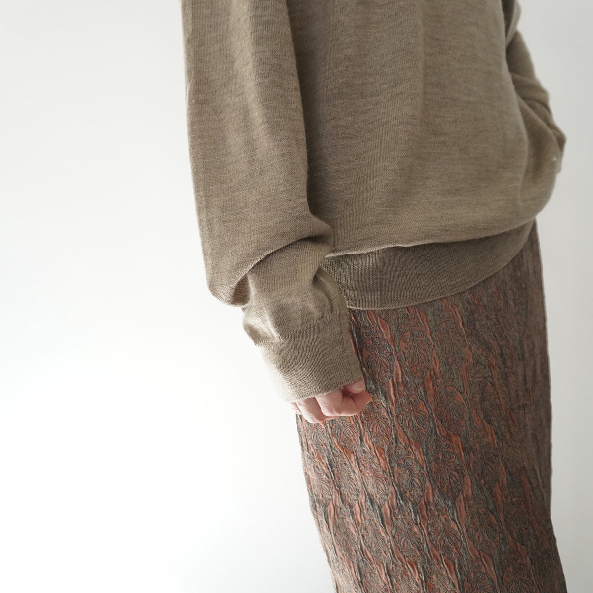 Merino Wool Knit Top