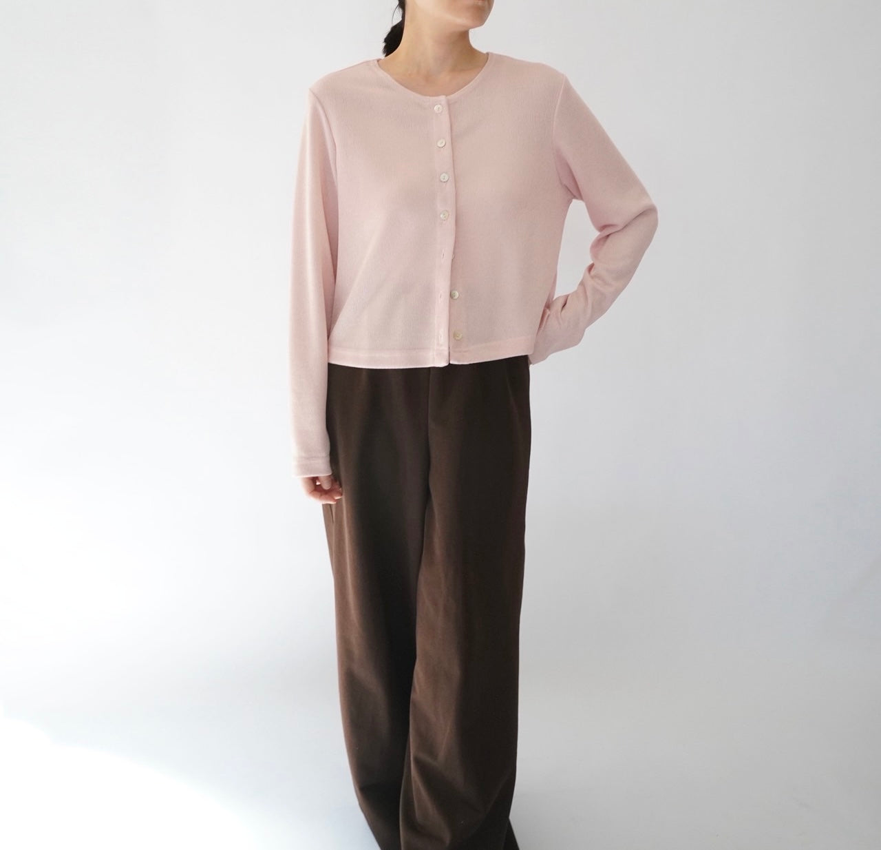 90s Light Pink Top Made in USA
