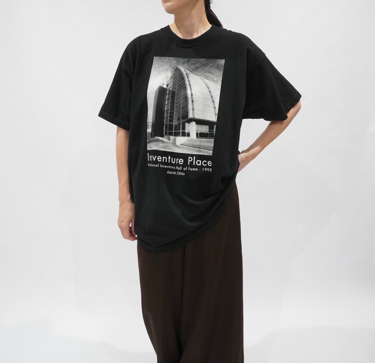 90s Photo Printed T-shirt Made in USA