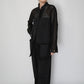 90s Black Mesh Design Shirt, Jacket