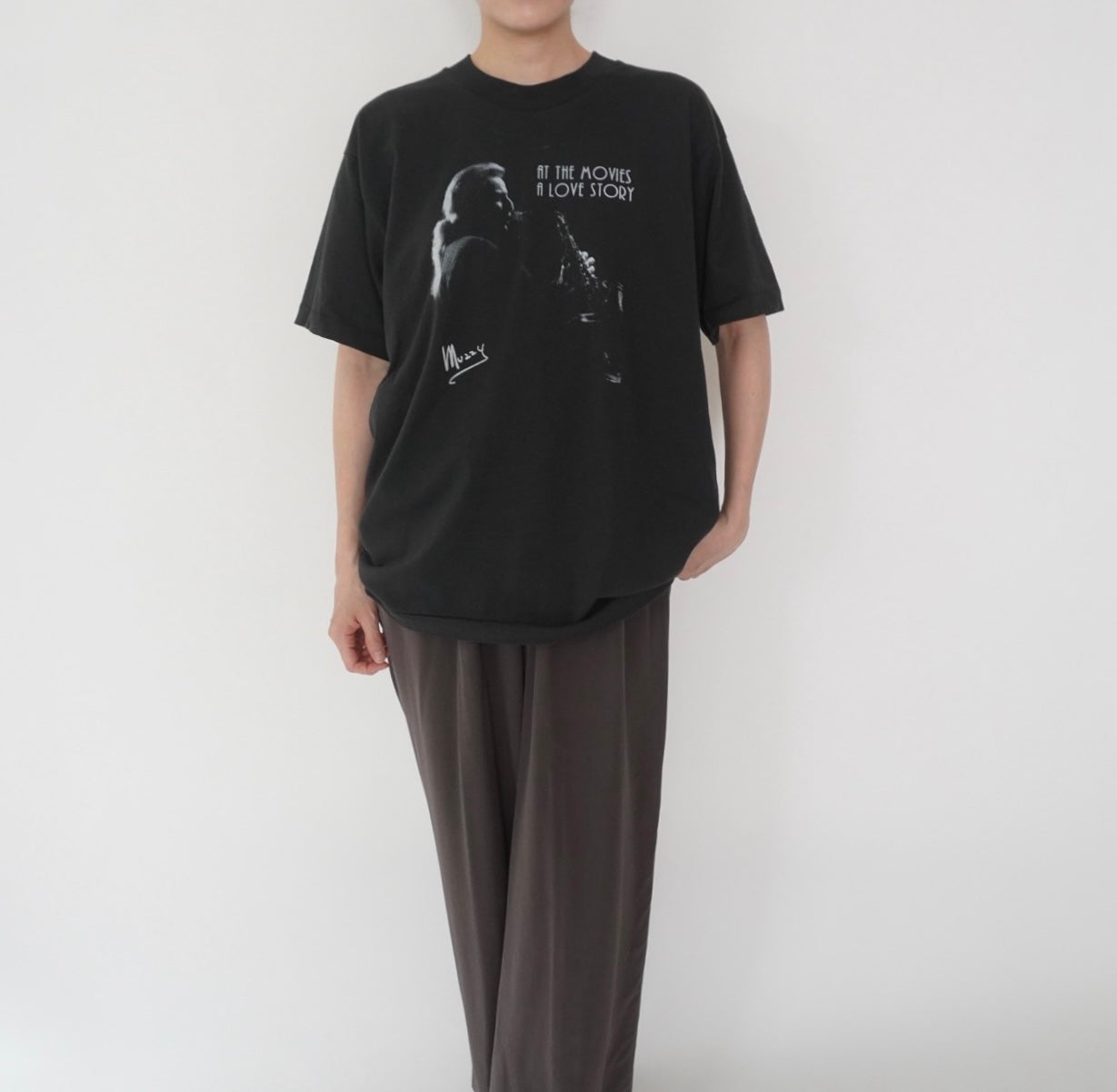 90s Printed T-shirt Made in USA