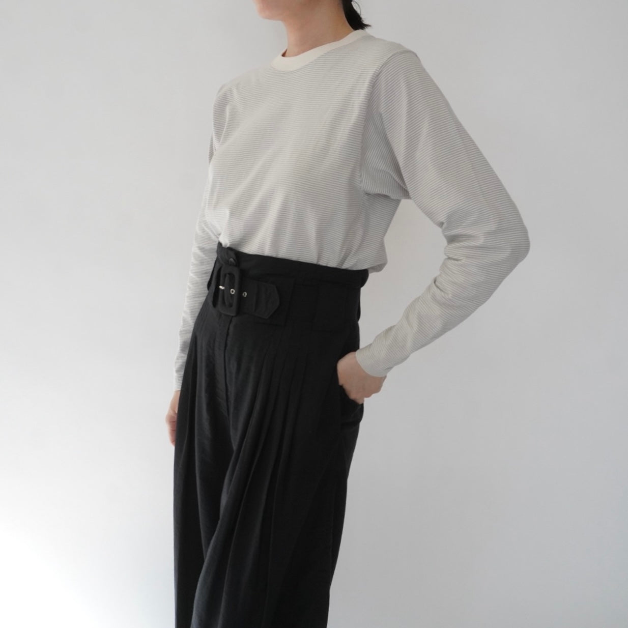 90s Design Striped Top
