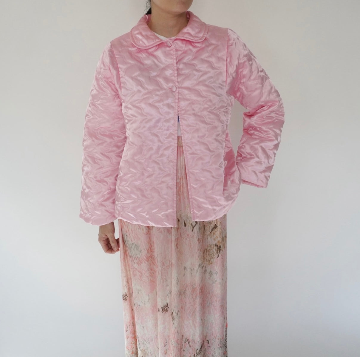 90s Quilted Light Jacket