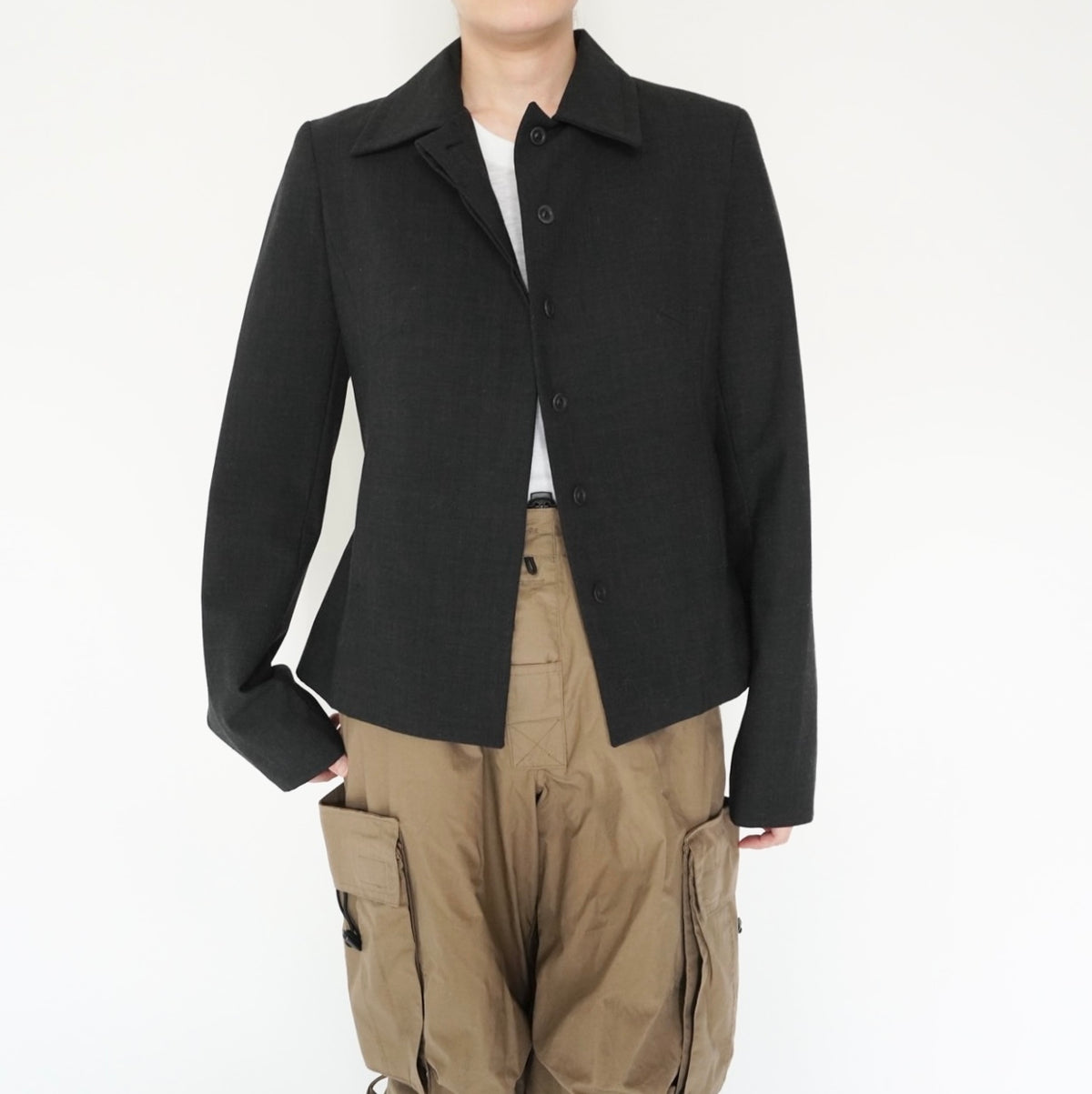 90s EURO  C.Gray Jacket