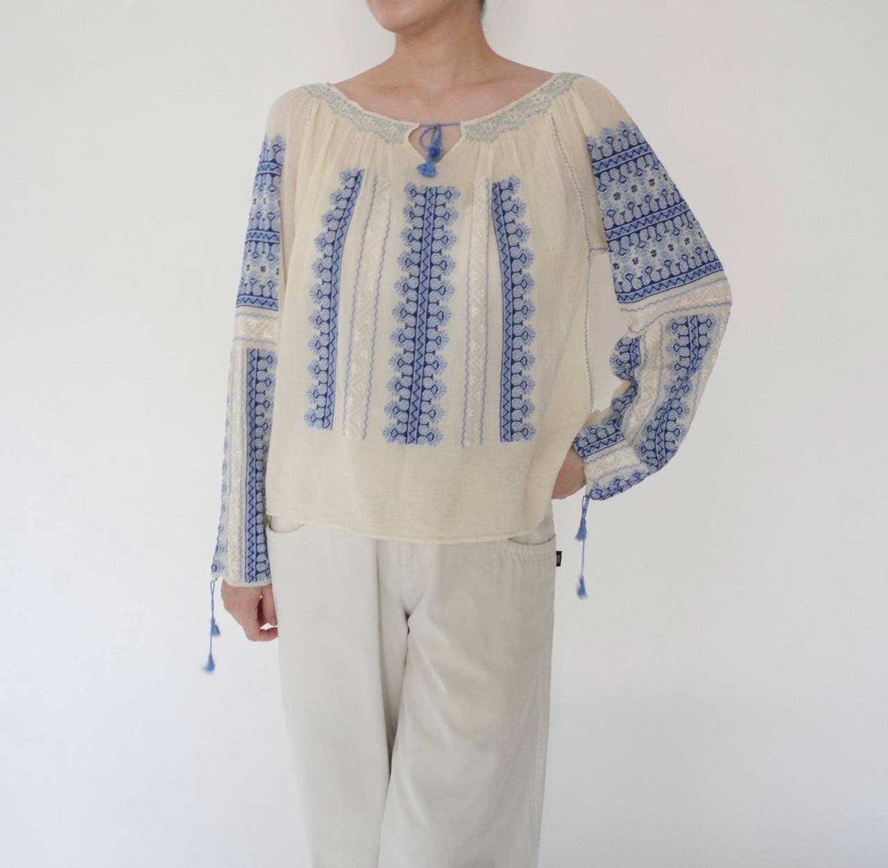 70s Romanian Embroidery Tunic