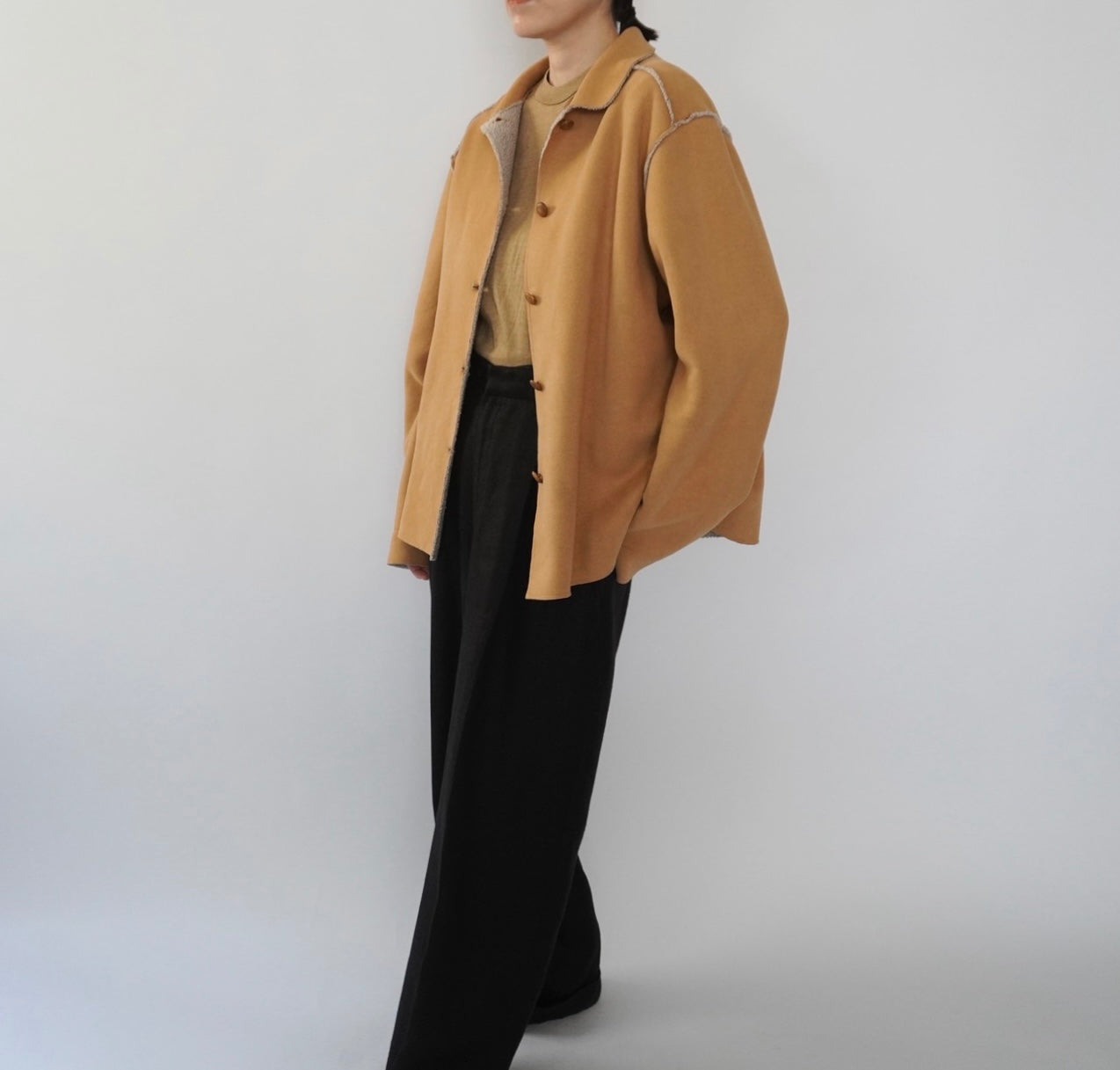 90s Faux Shearling Jacket