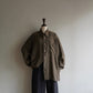 Khaki Faux Suede Shirt
