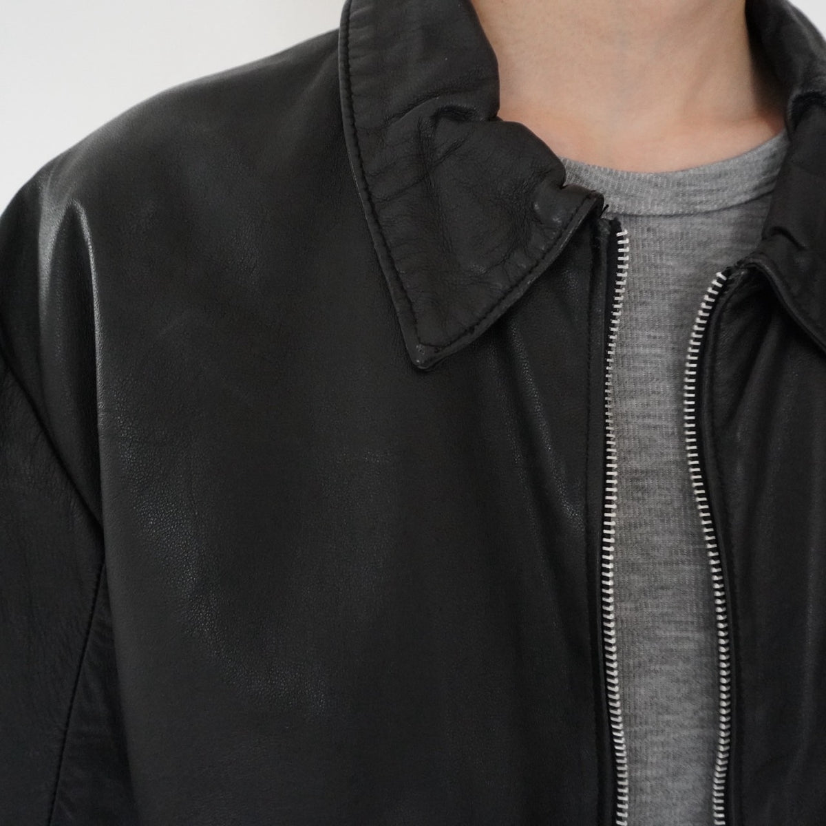90s Leather Jacket Made in Italy