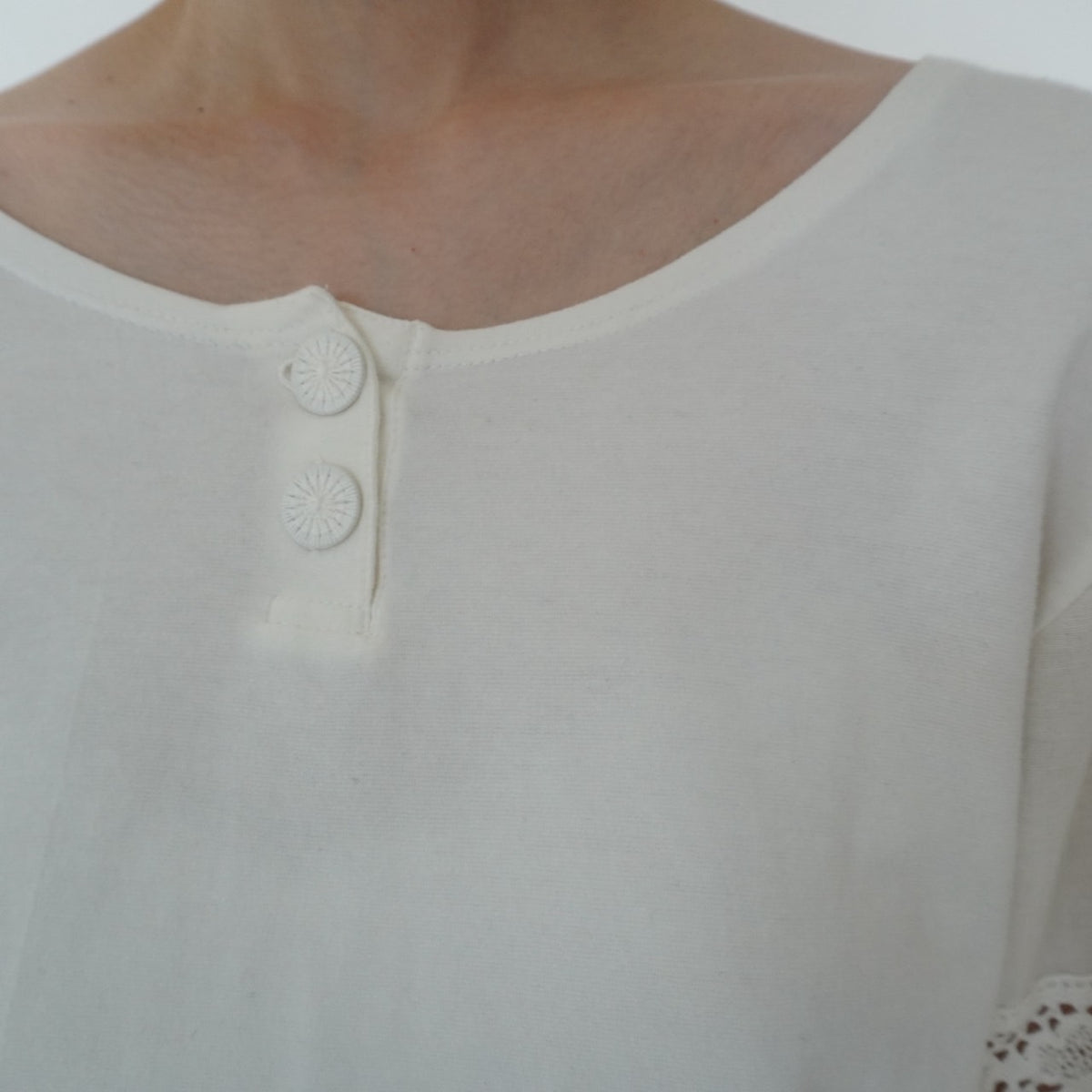 90s EURO Lace Design Top
