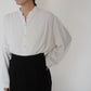 90s Embroidery Rayon Shirt