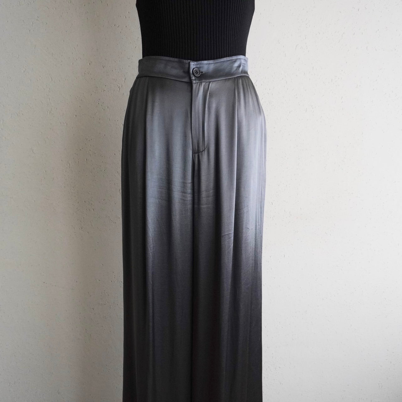 Shiny Wide Pants Made in Italy