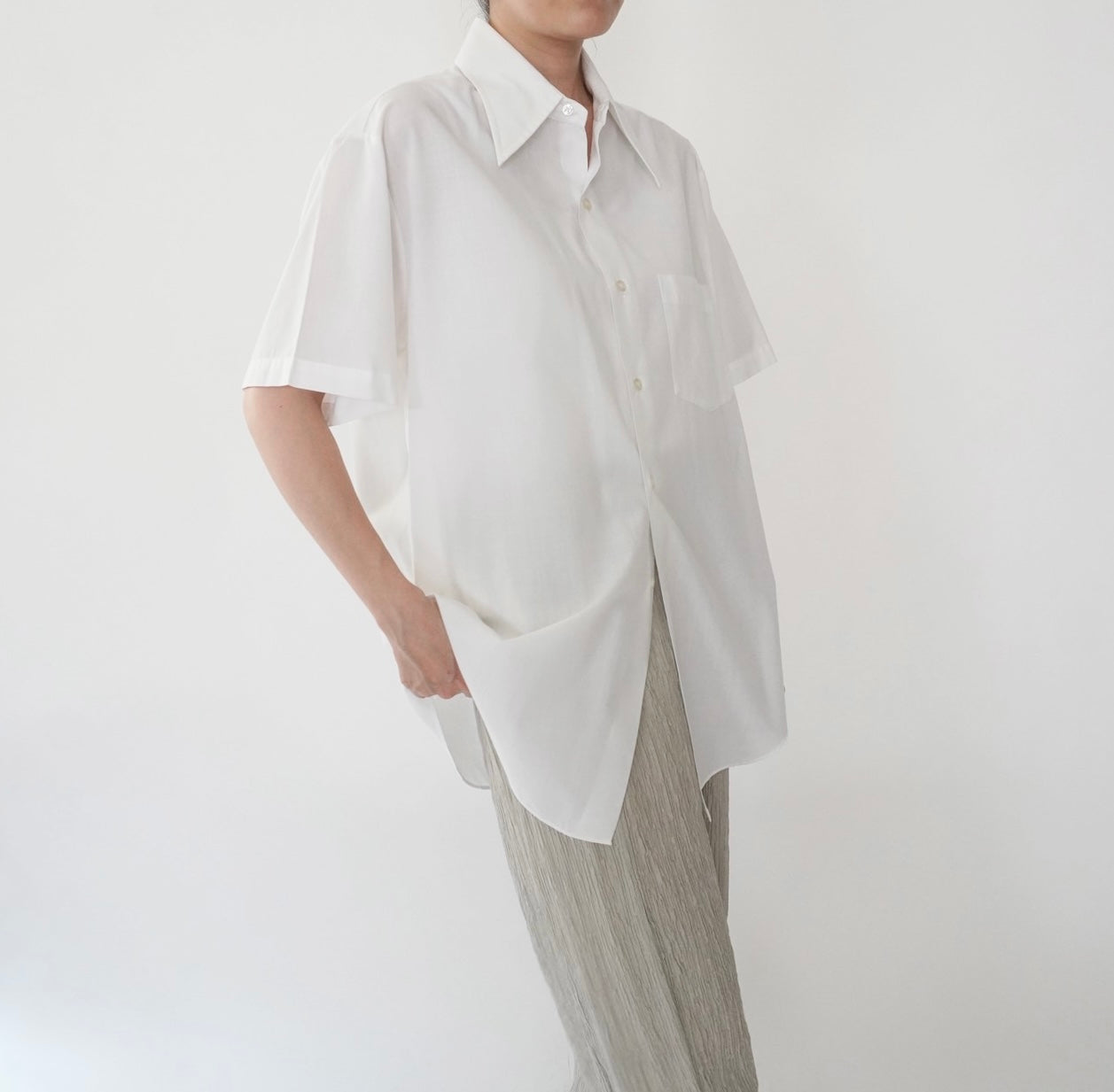 70s White Shirt