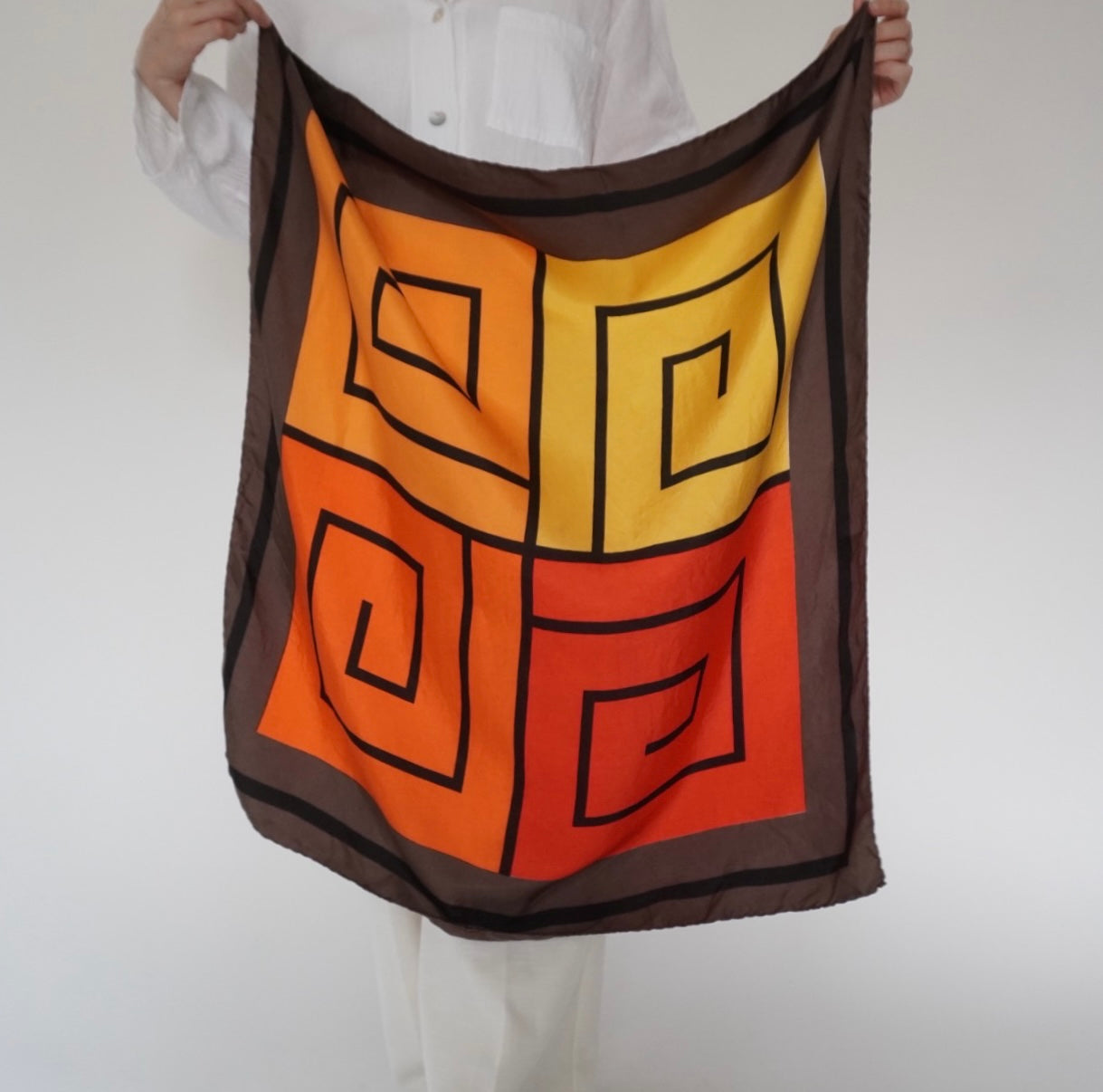 80s Pattern Scarf