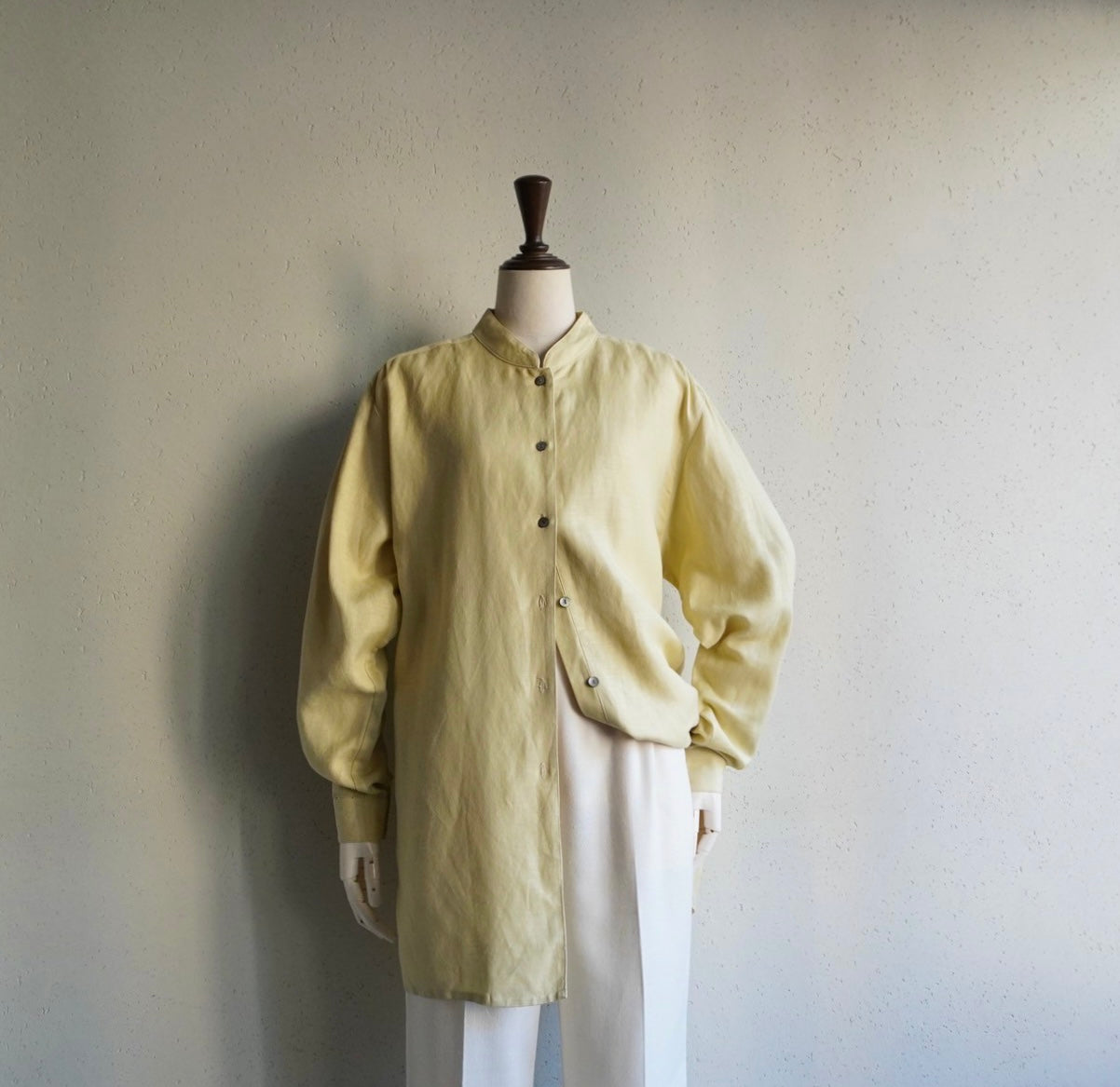 90s Design Linen Shirt