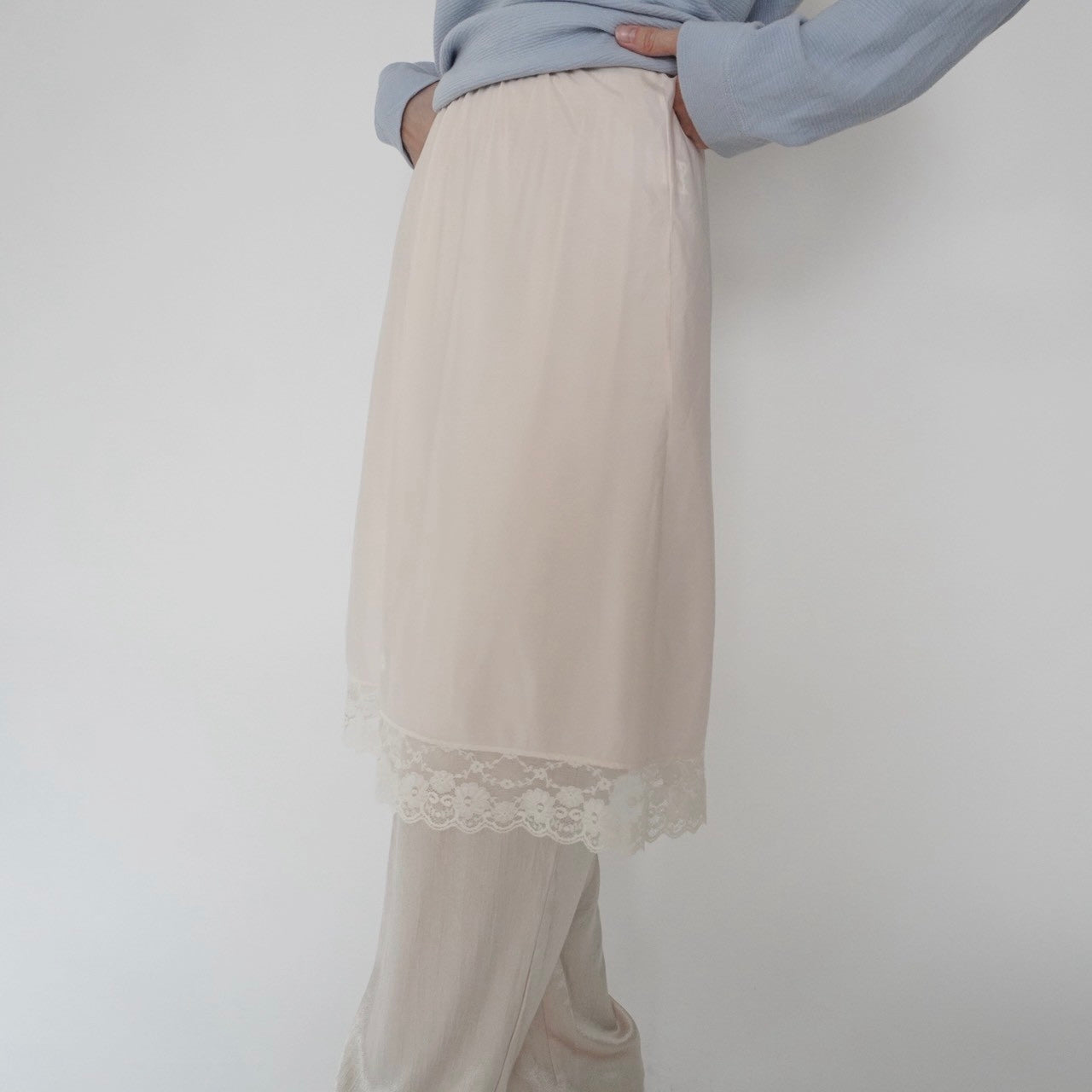 90s "Christian Dior" Slip Skirt  Made in USA