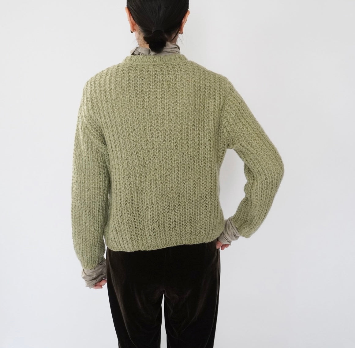 80s Mohair Knit Cardigan