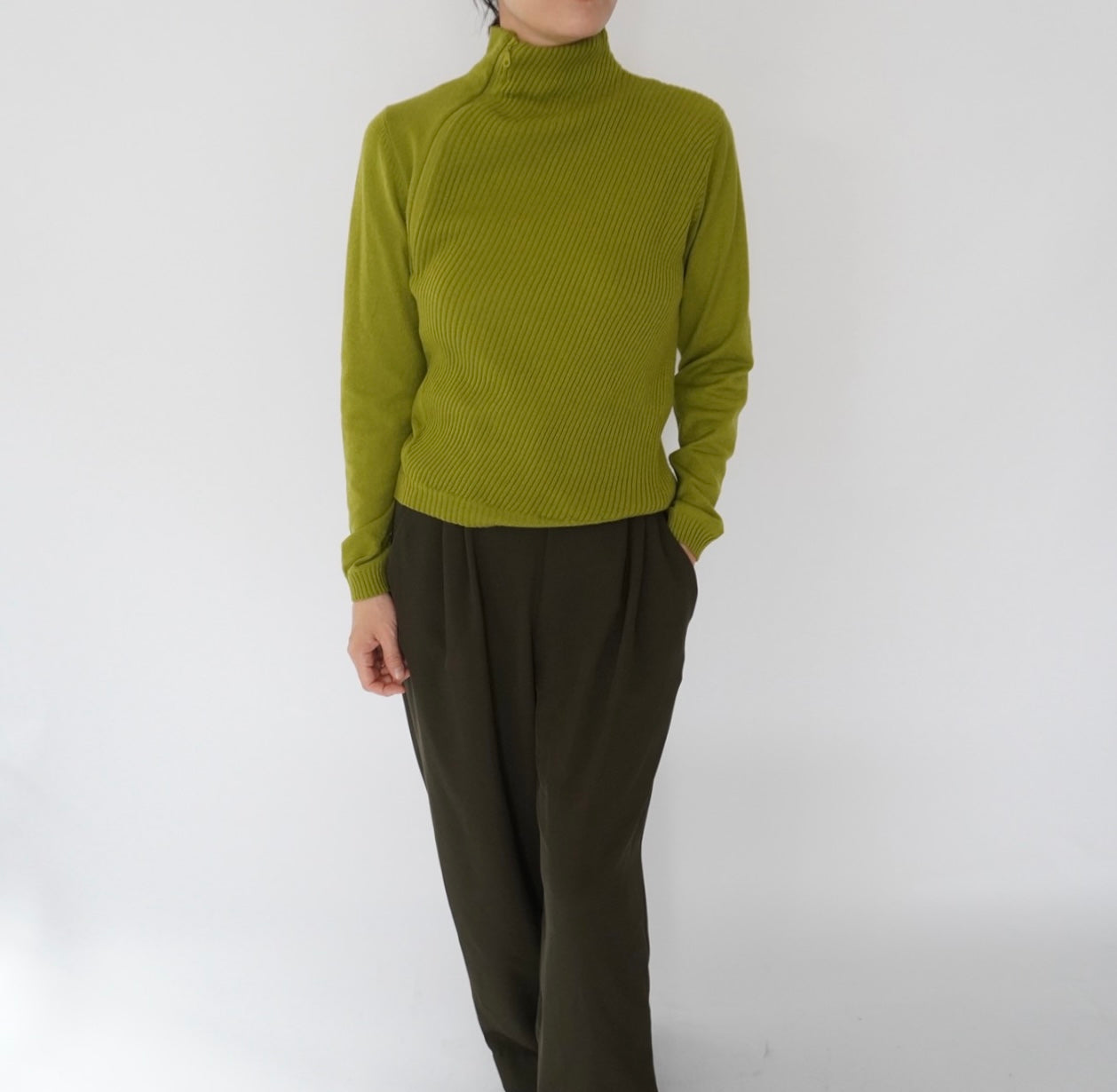 90s Design Ribbed Top