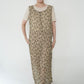 90s Floral Print Sheer Dress