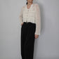 90s White Crochet Cardigan