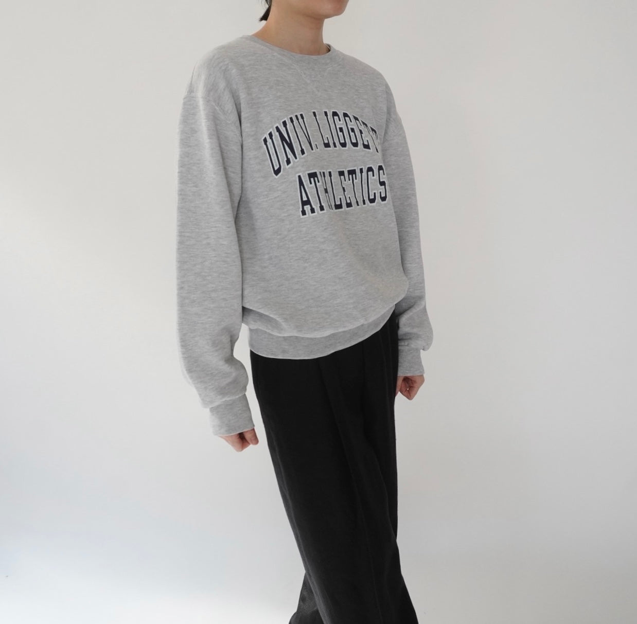 00s "Russell Athletic" Printed Sweater