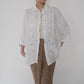 90s Linen Lace Shirt Made in Italy