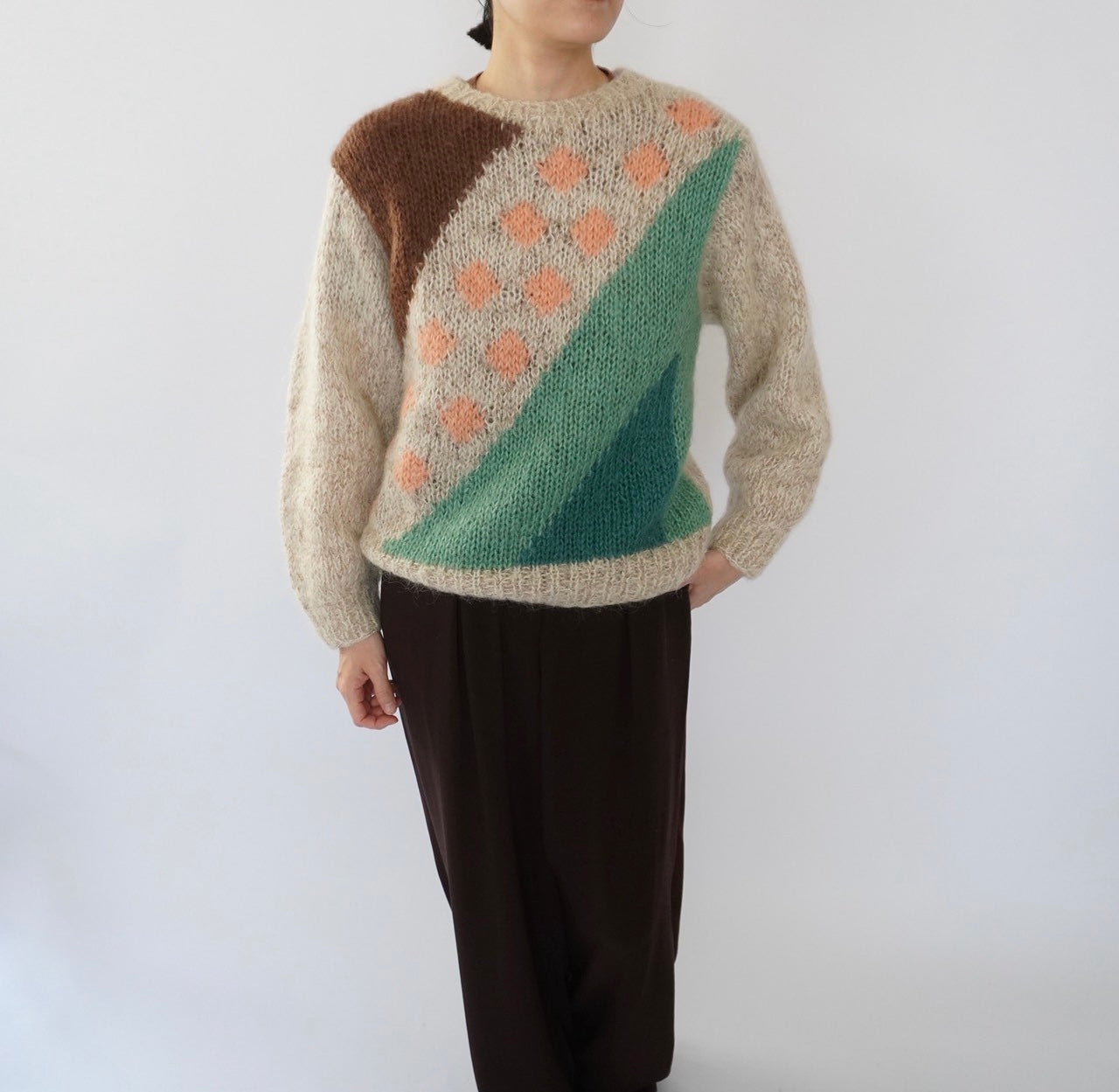 80s EURO Design Mohair Knit