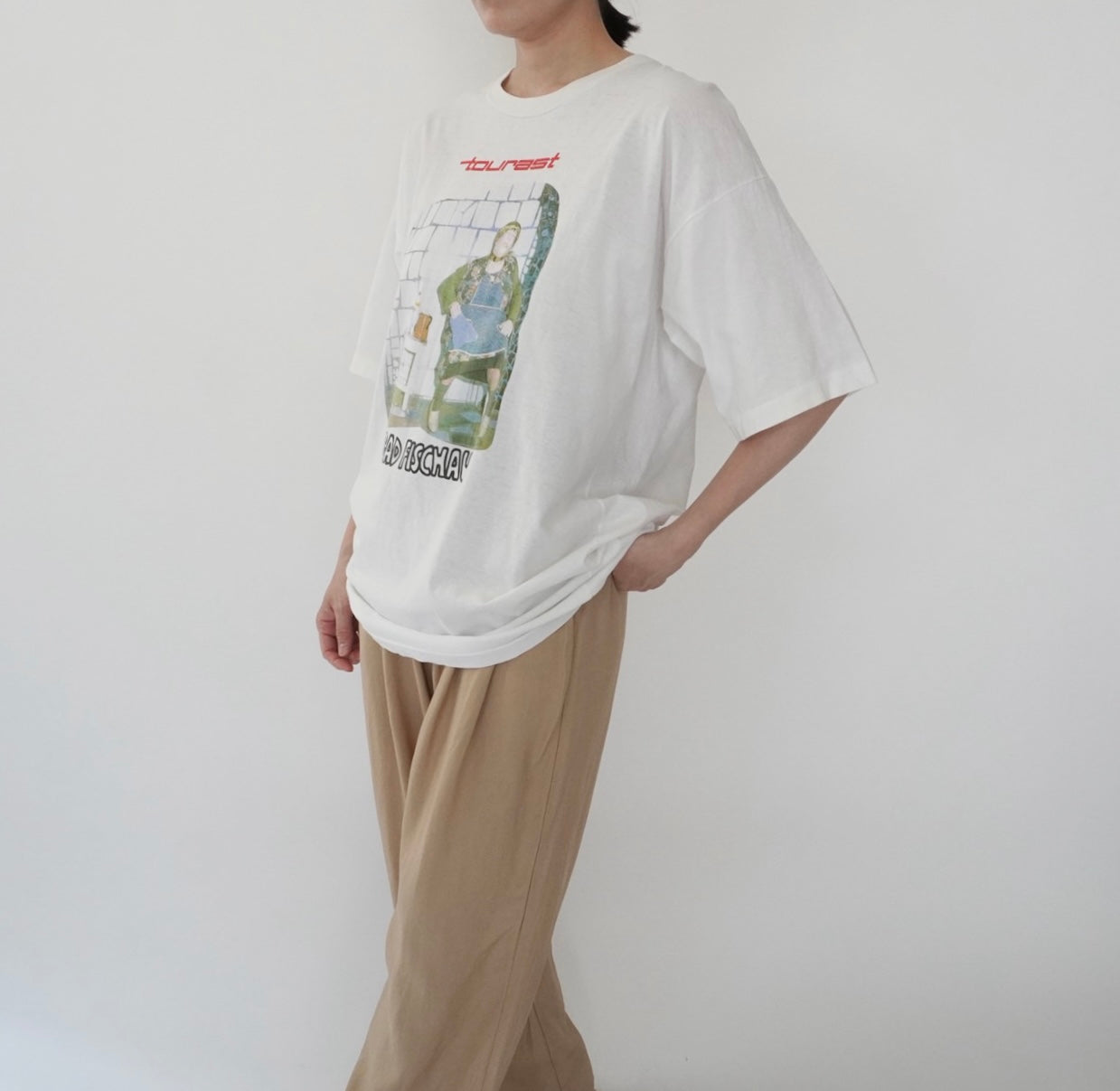 90s EURO Photo Printed T-shirt
