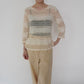90s Sheer Lace Design Top