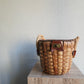 50s,60s Straw Basket Bag