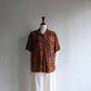 90s Printed Rayon Shirt
