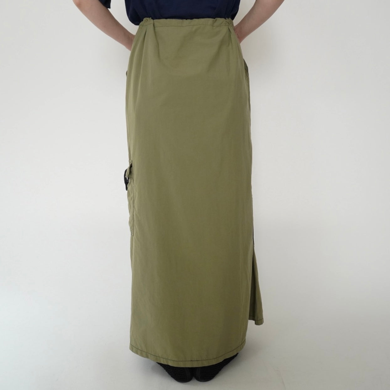 90s Khaki Design Skirt Made in USA