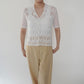 90s Crochet Shirt